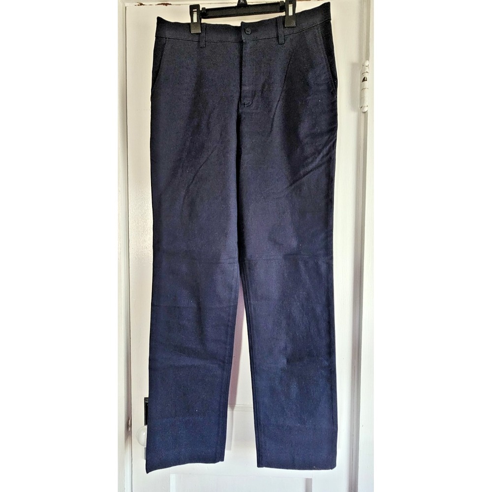 NWT Edwards Cotton Mexican made mens 34*32 performance stretch pants Navy blue